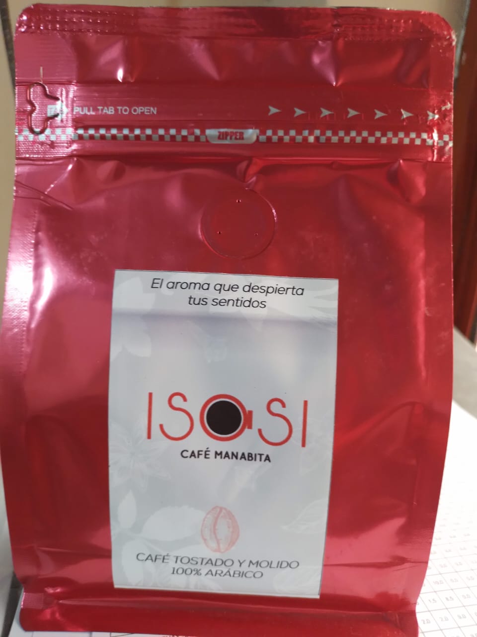 Empaque ISASI Caf&eacute; Manabita